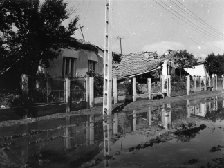 1970. Tiszai árvíz, Géberjén (Fotó: Hámor Szabolcs/VízDok)